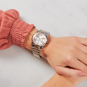 Michael Kors MK5735 Lexington Tri Tone Women display picture 2