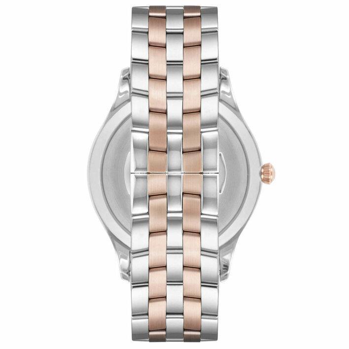 Emporio Armani AR11044 Lambda Silver Dial Men's Watch - Watch Home™