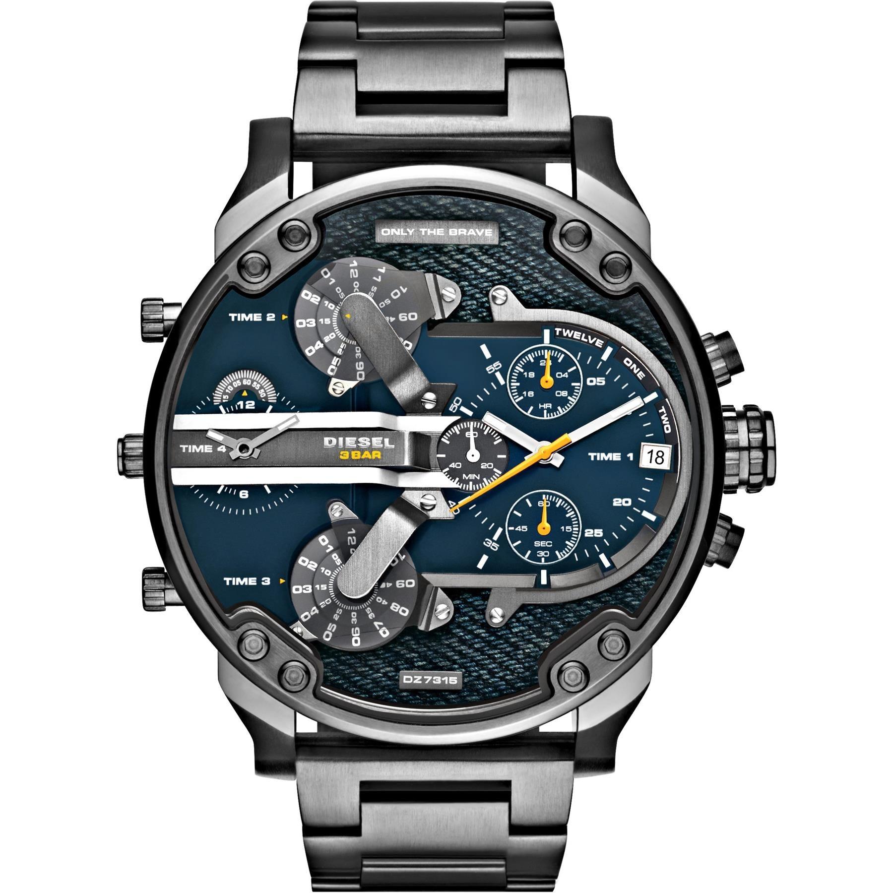 Diesel DZ7331 Mr Daddy 2.0 Gunmetal Stainless Steel Men's Watch - Watch Home™