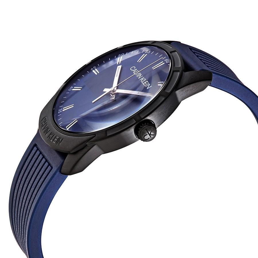 Calvin Klein K8R114VN Evidence Quartz Blue Dial Men's Watch - Watch Home™