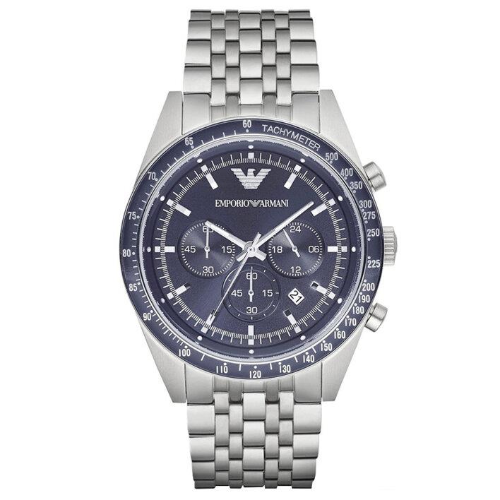 Emporio Armani AR6072 Chronograph Blue Dial Men's Watch