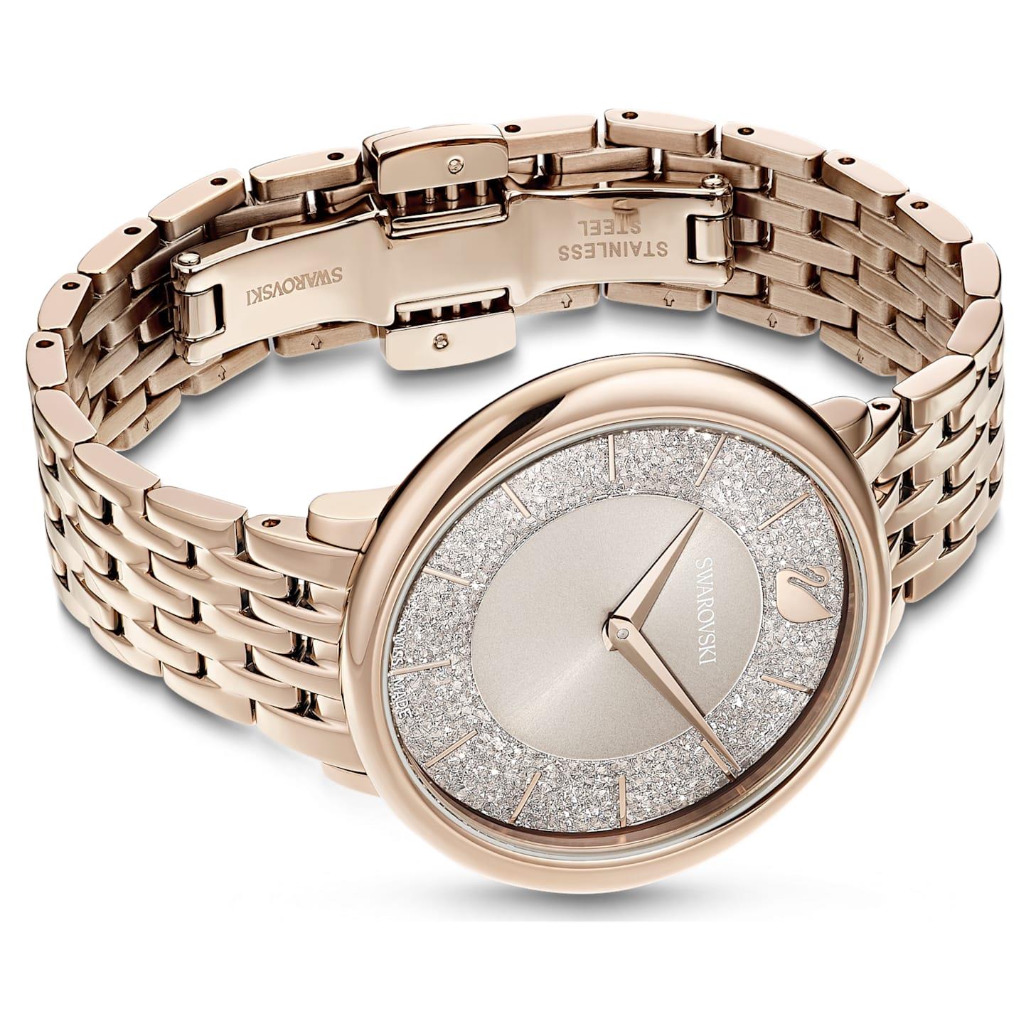 Swarovski 5547611 Crystalline Metal Bracelet Gold Tone Women's Watch