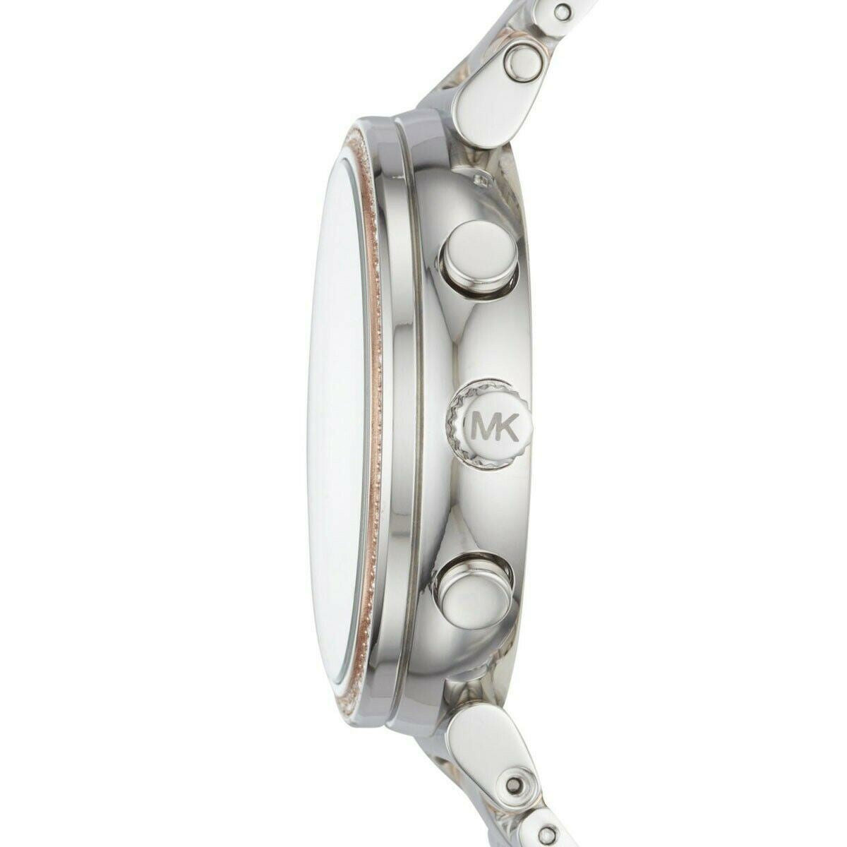 Michael Kors MK6558 Sofie Chronograph Crystal Silver Dial Ladies Watch