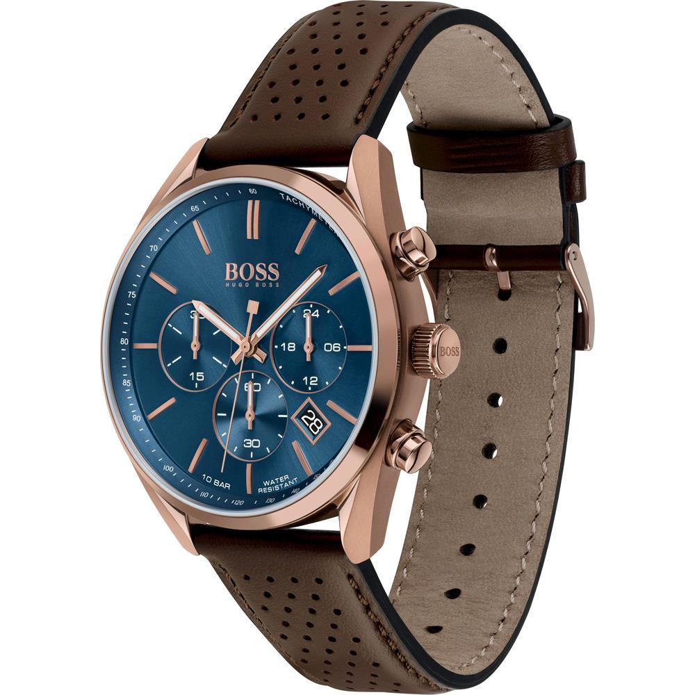 Hugo Boss 1513817 Analog Blue Dial Men's Watch - Watch Home™