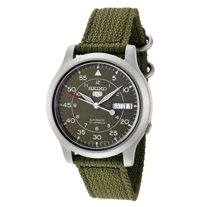 Seiko SNK805K2 Green Casual Men's Watch - Watch Home™