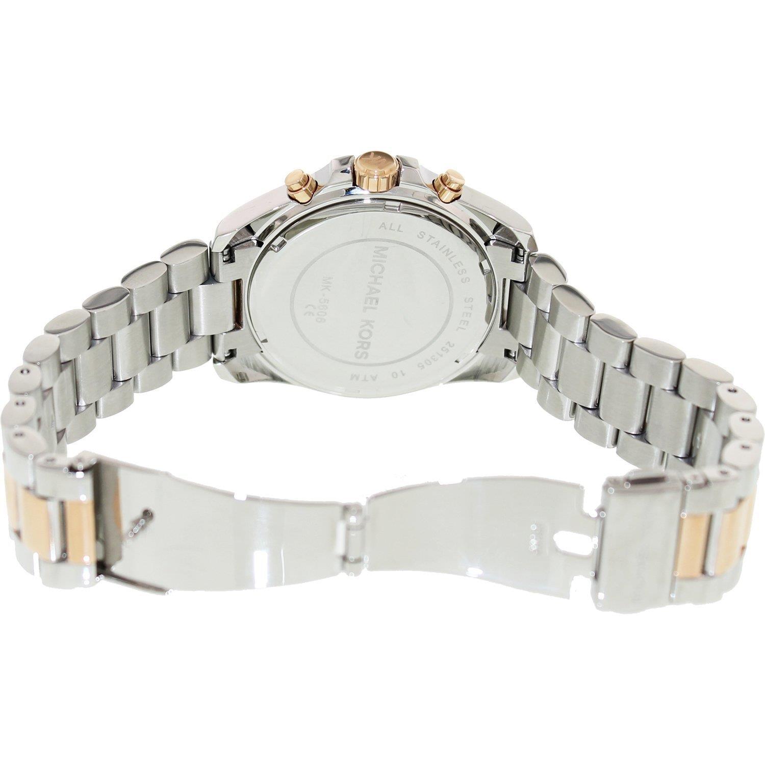 Michael Kors MK5606 Bradshaw Two-Tone Chronograph Women's Watch - Watch Home™