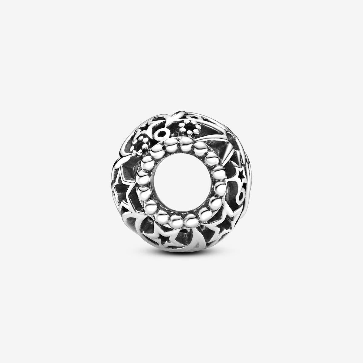 Offen gearbeitetes Sonne, Mond & Sterne Charm