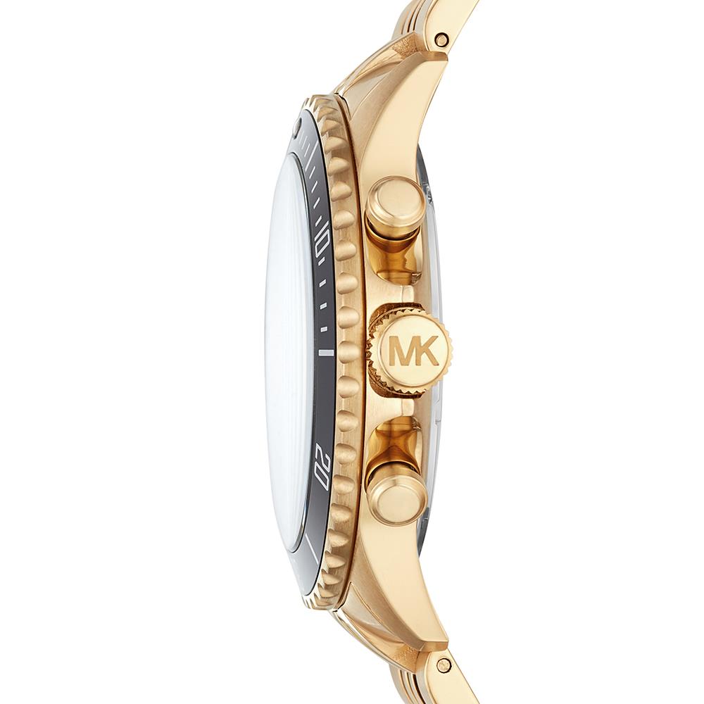 Michael Kors MK8726 Black Dial Gold Tone Men's Watch
