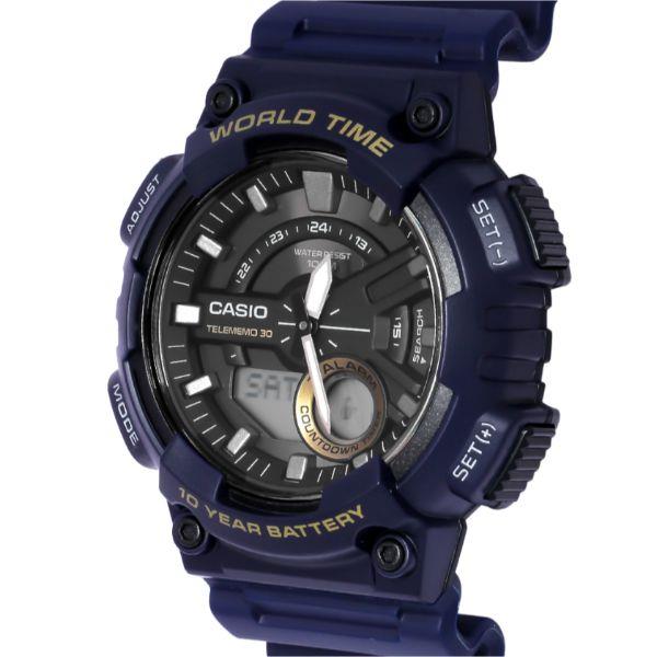 Casio AEQ-110W-2AVDF Analog-Digital Quartz Men's Watch