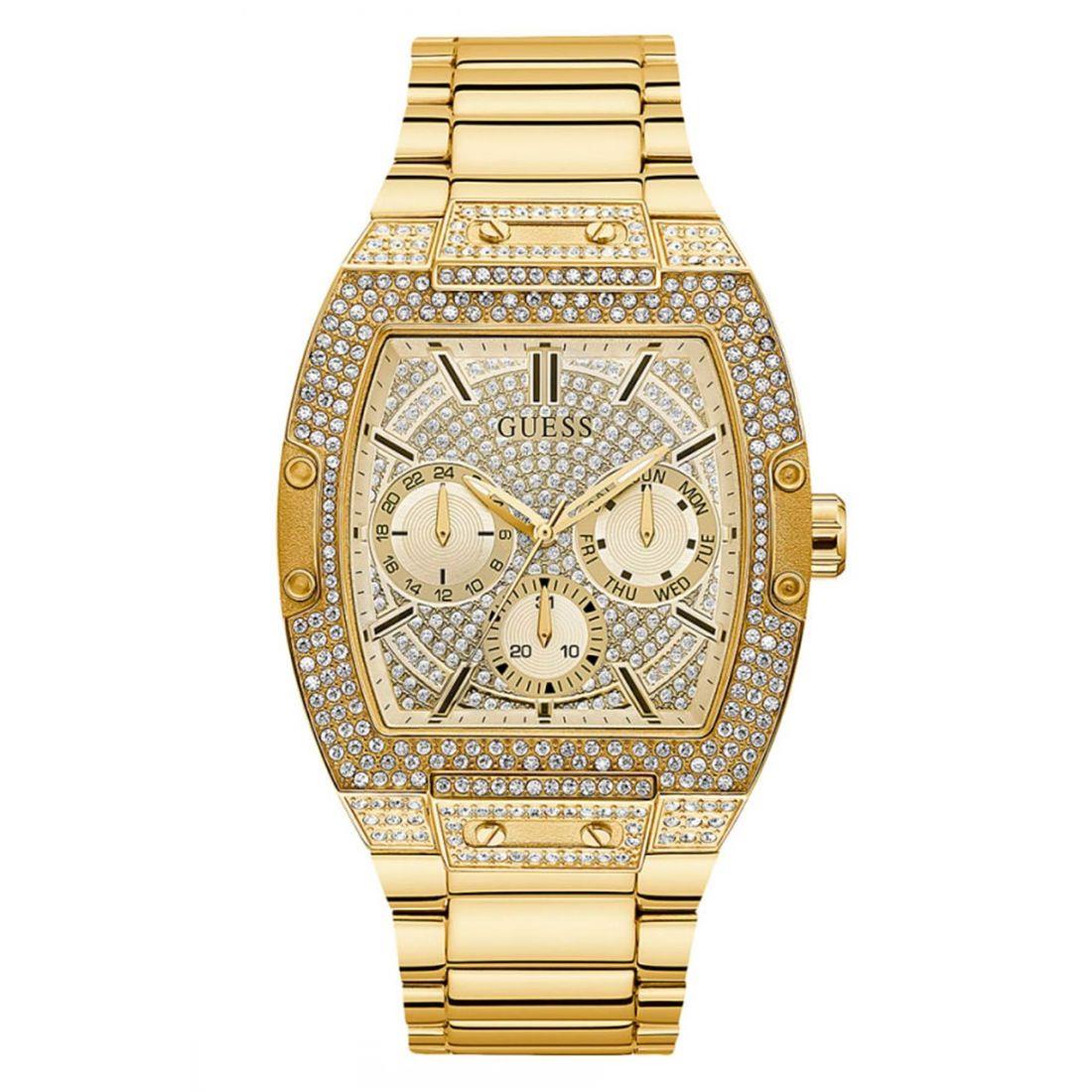 GW0094G2 Phoenix Crystal Set Stainless Steel ' s Watch