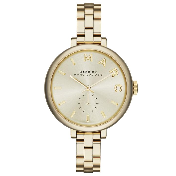 Marc Jacobs MBM3363 Sally Champagne Dial Gold-tone Women's Watch