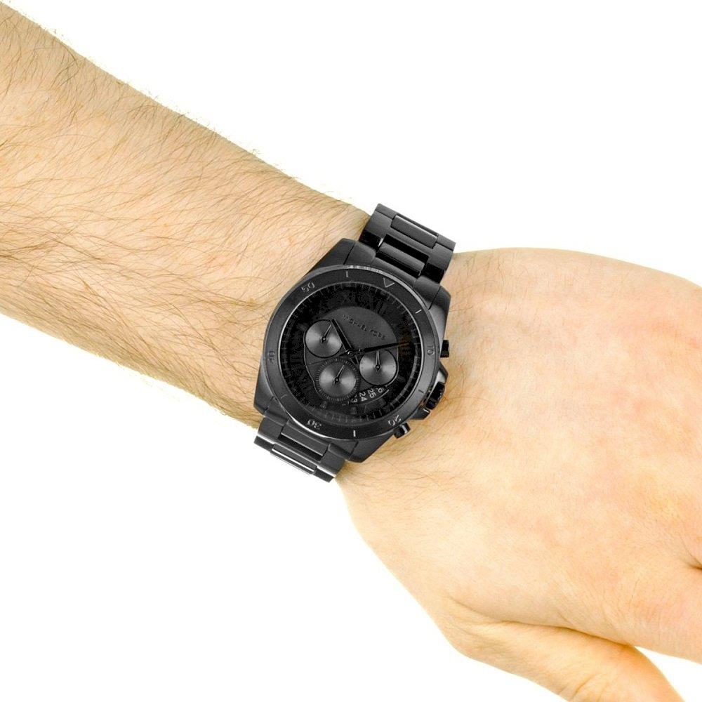 Michael Kors MK8482 Brecken Black Ion Plated Chrono Men's Watch