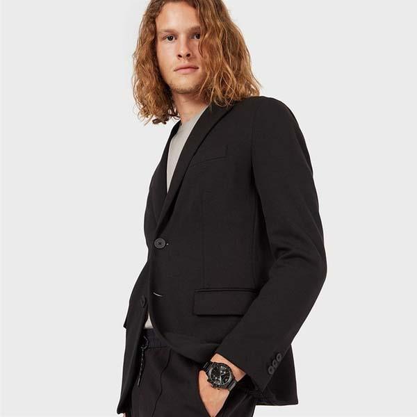 Emporio Armani AR11242 Analog Black Dial Men's Watch - Watch Home™