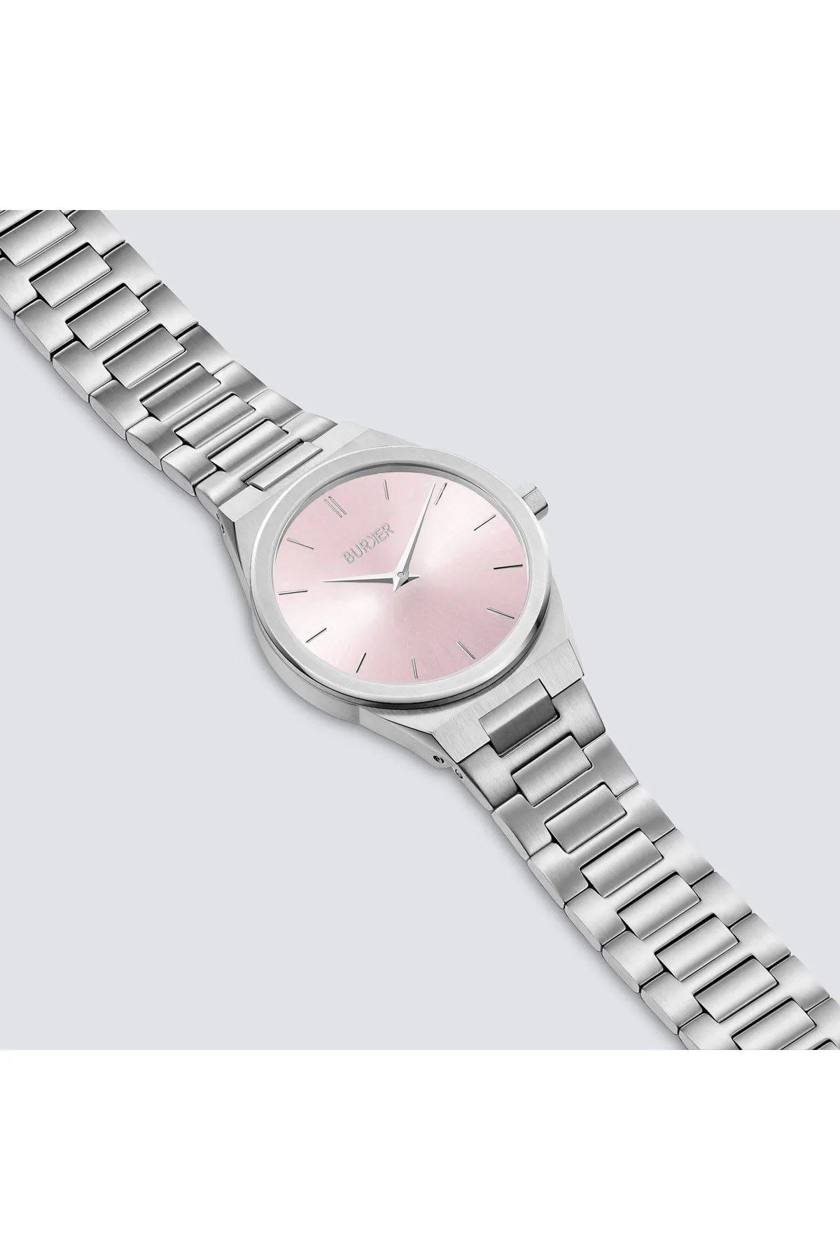 Burker Emma Silver Pink Women's Watch