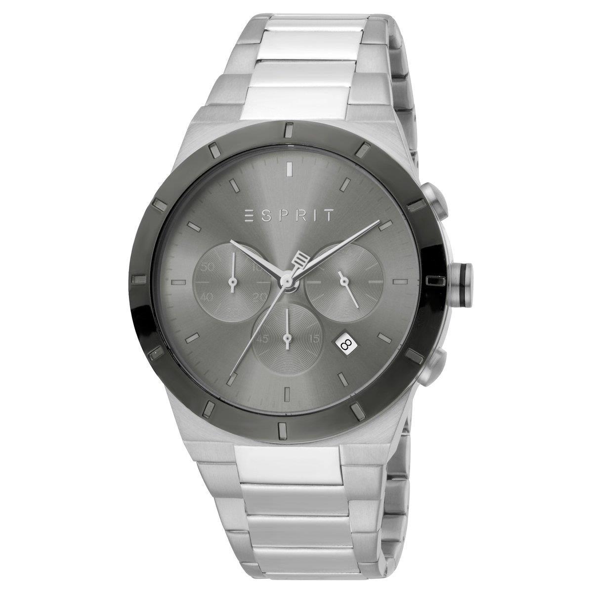 Esprit ES1G205M0065 Silver Stainless Steel Strap Mens Watch - Watch Home™