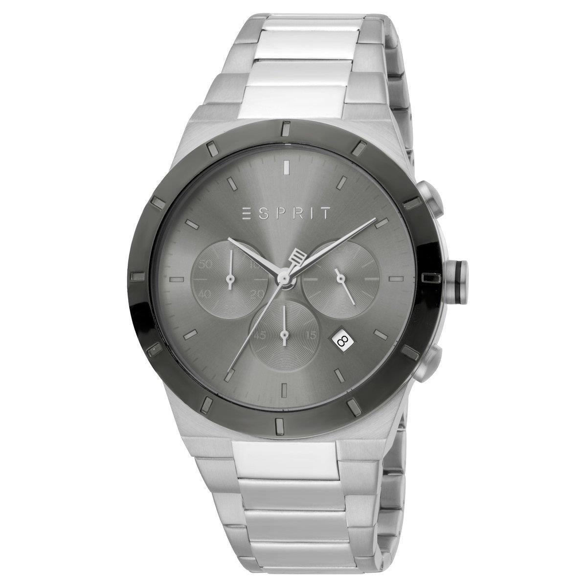 Esprit ES1G205M0065 Silver Stainless Steel Strap Mens Watch - Watch Home™