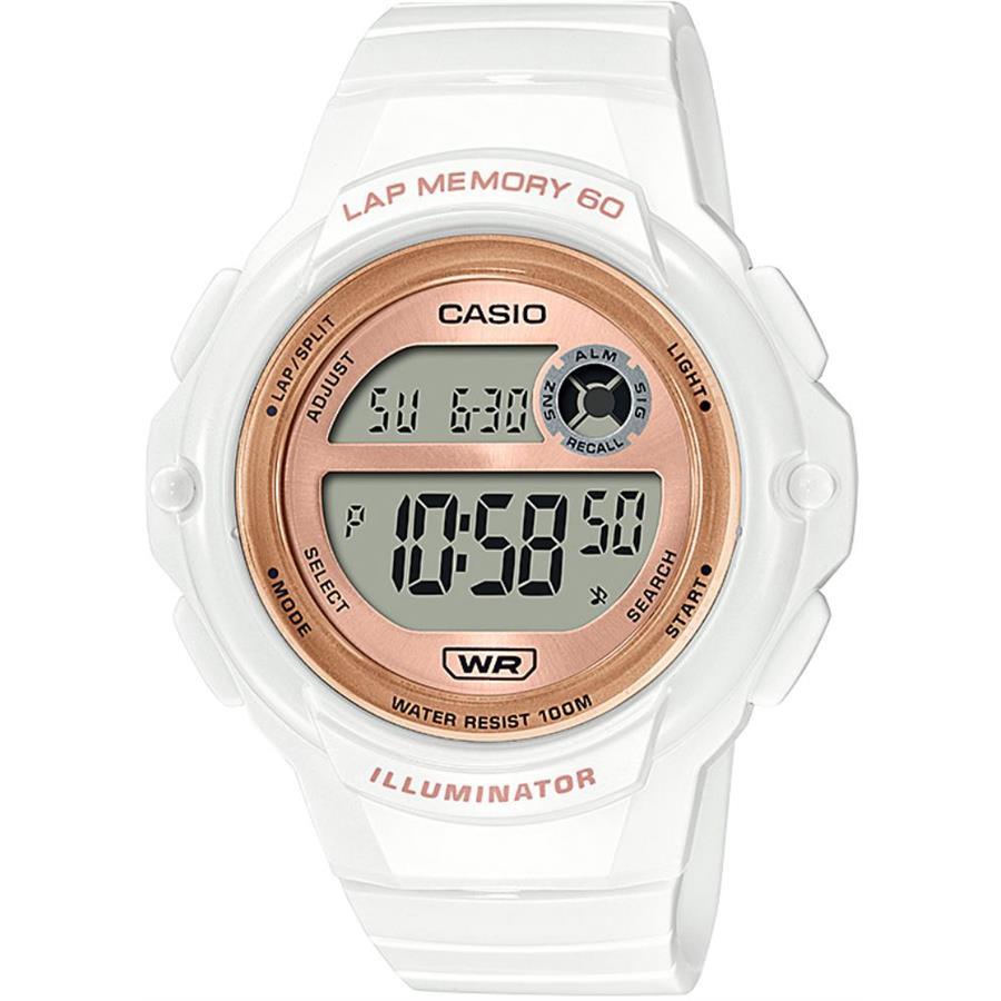 Casio Digital LWS-1200H-7A2VDF White Resin Unisex Watch