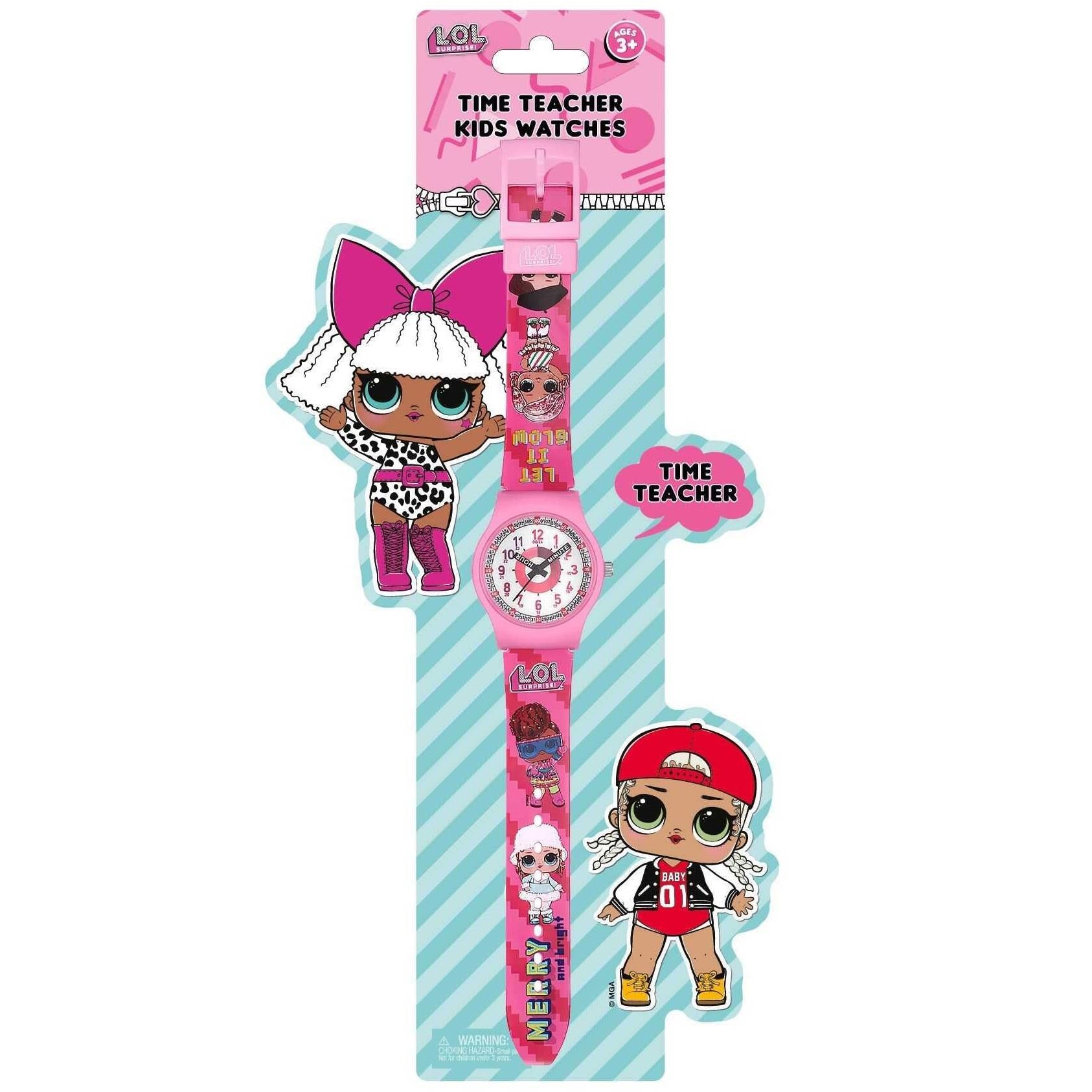 L.O.L. Surprise! LOL7517 Time Teacher Kids Watch
