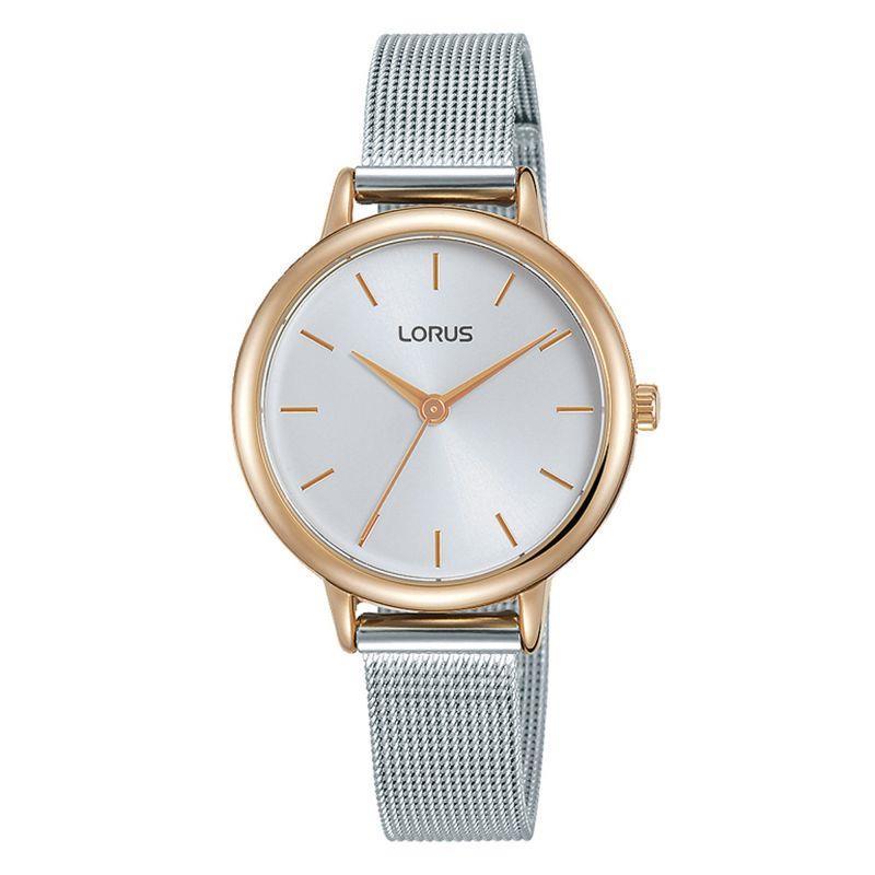 Lorus RG224PX9 Grey Mesh Strap Women's Watch - Watch Home™