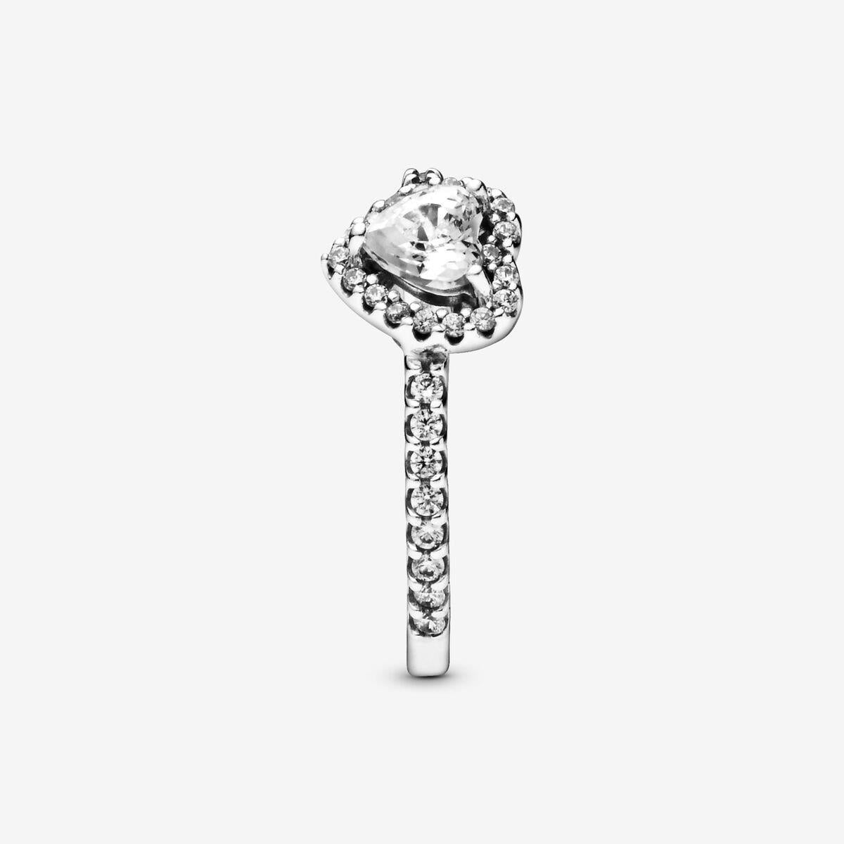 Erhabenes Herz Ring