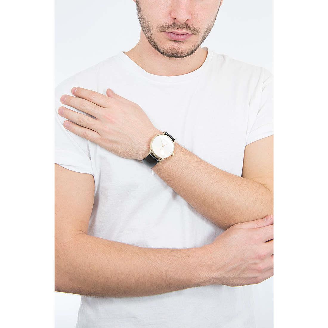 Calvin Klein K9H2X5C6 Established Quartz Silver Dial Men's Watch - Watch Home™