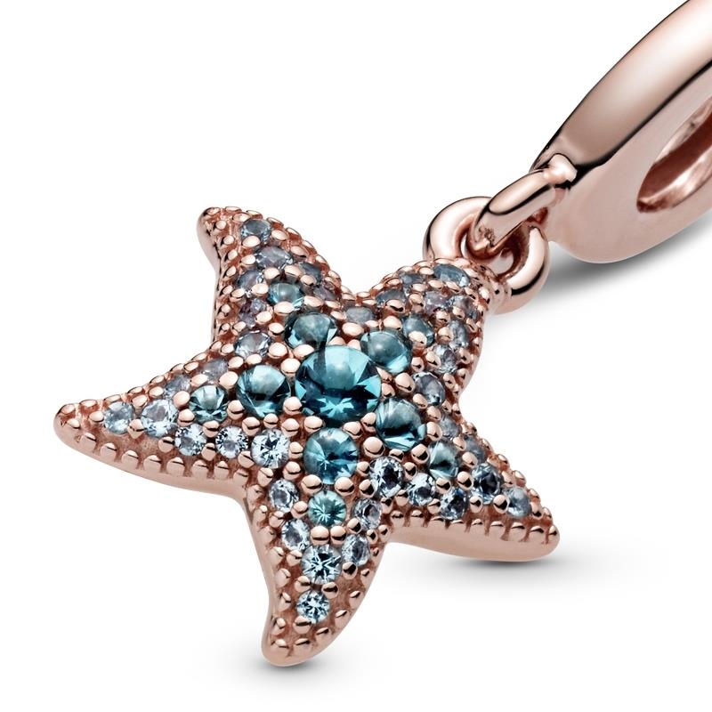 Pandora 788942C01 Dangle Charm Sparkling Starfish