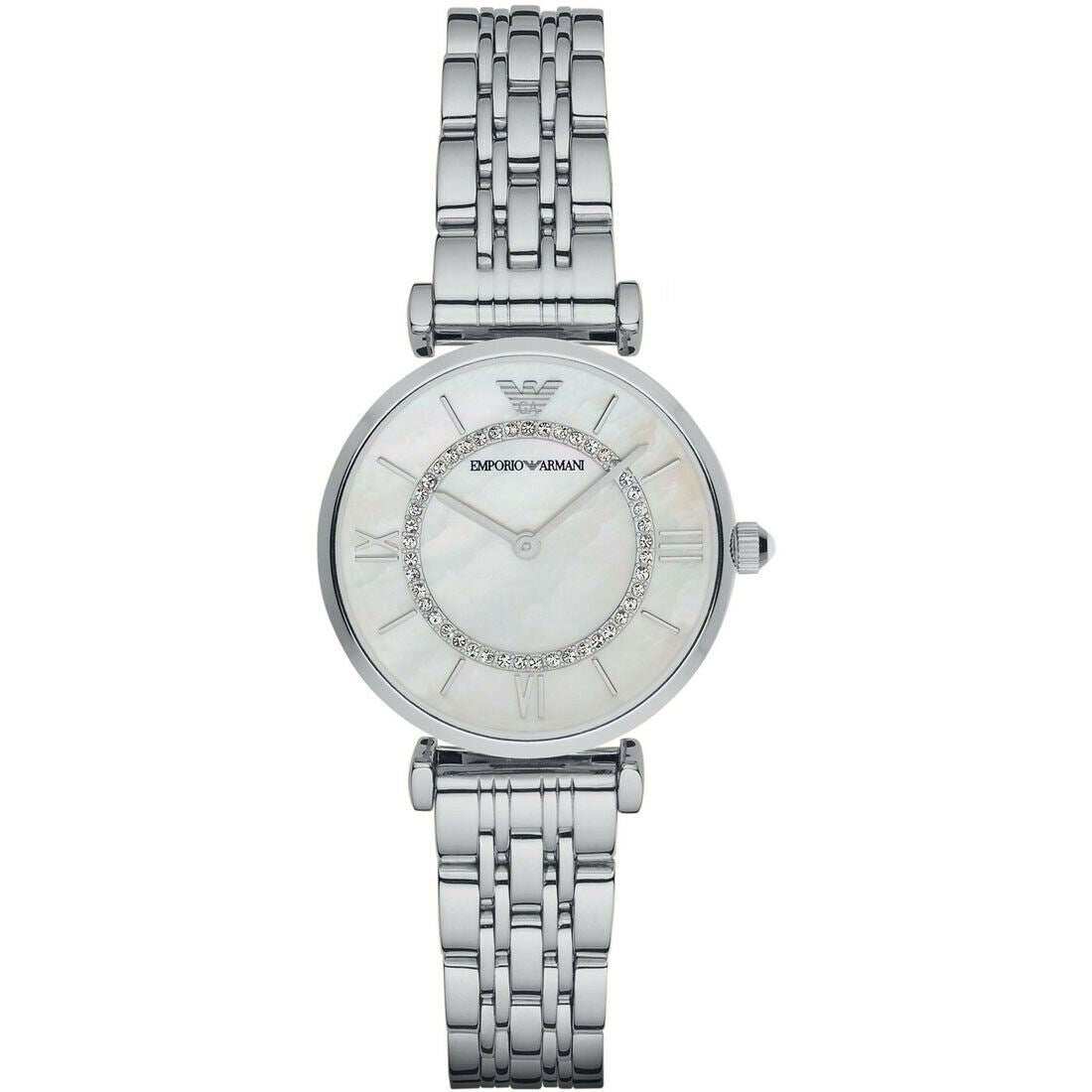 Emporio Armani AR1908 Classic Mother Of Pearl Dial Ladies Watch