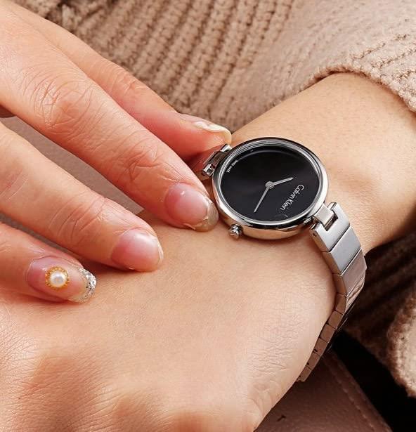 Calvin Klein K8G23141 Quartz Black Dial Women's Watch - Watch Home™