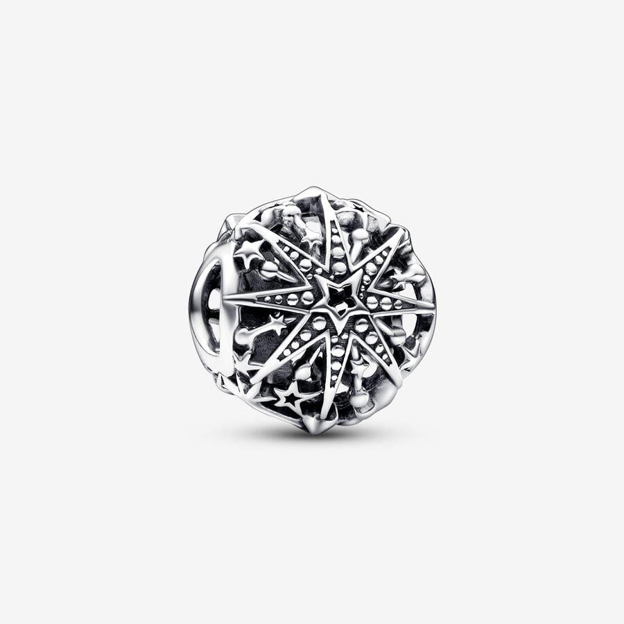 Himmlische Schneeflocke Charm
