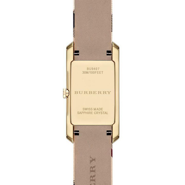 Burberry BU9407 25mm Stainless Steel Case Leather Women's Watch - Watch Home™