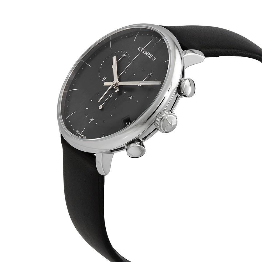 Calvin Klein K8M271C1 High Noon Chronograph Quartz Black Dial Men's Watch - Watch Home™