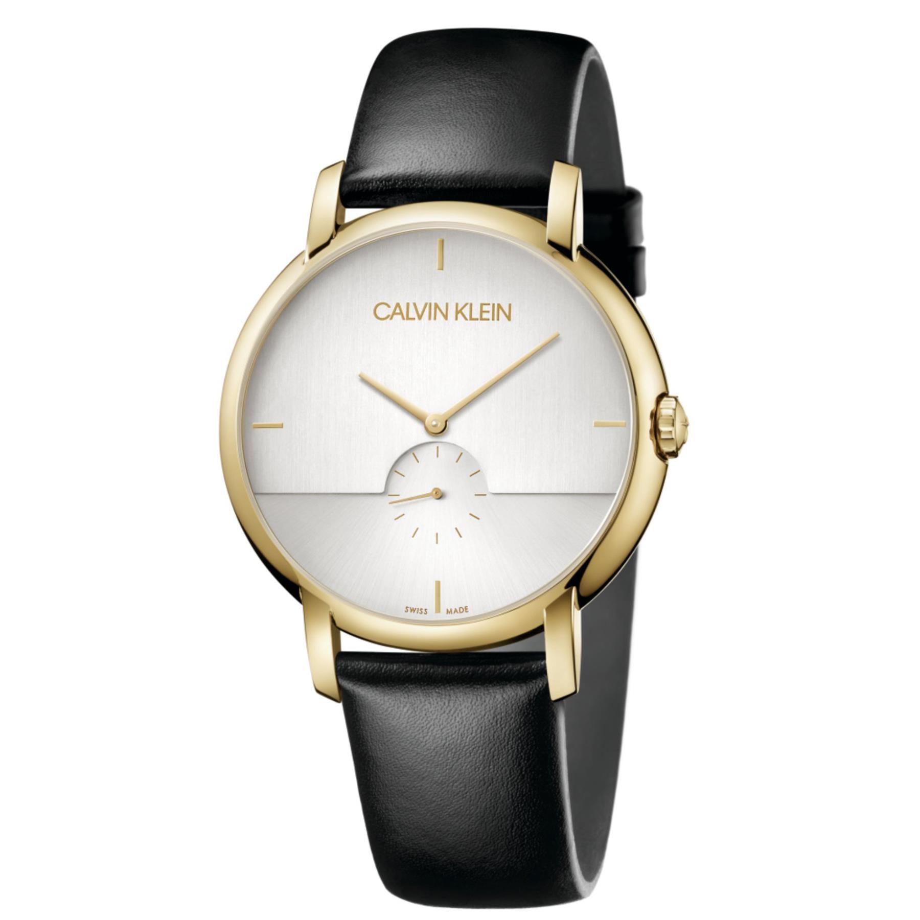 Calvin Klein K9H2X5C6 Established Quartz Silver Dial Men's Watch - Watch Home™
