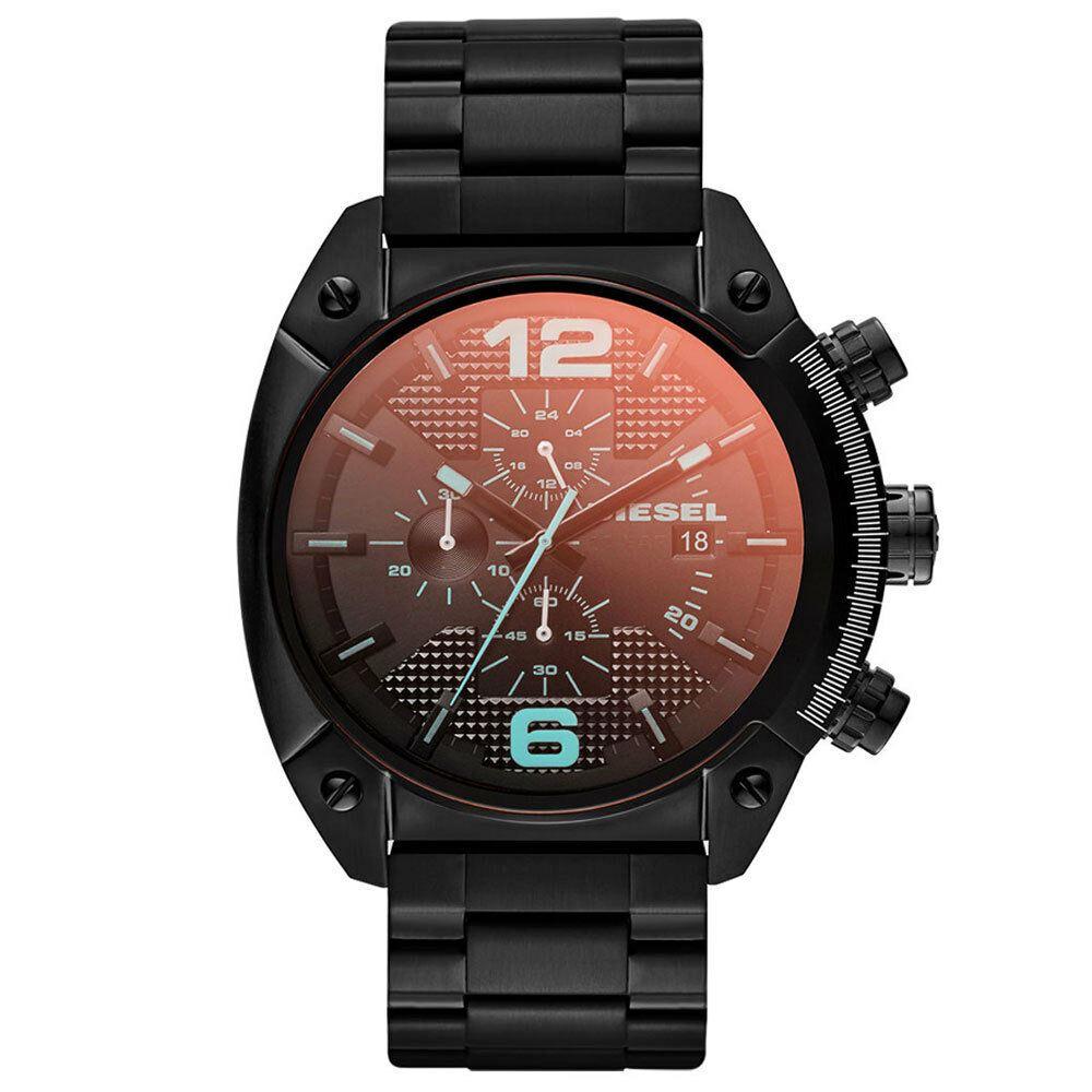 Diesel DZ4316 IP Black Overflow Chronograph Men's Watch - Watch Home™
