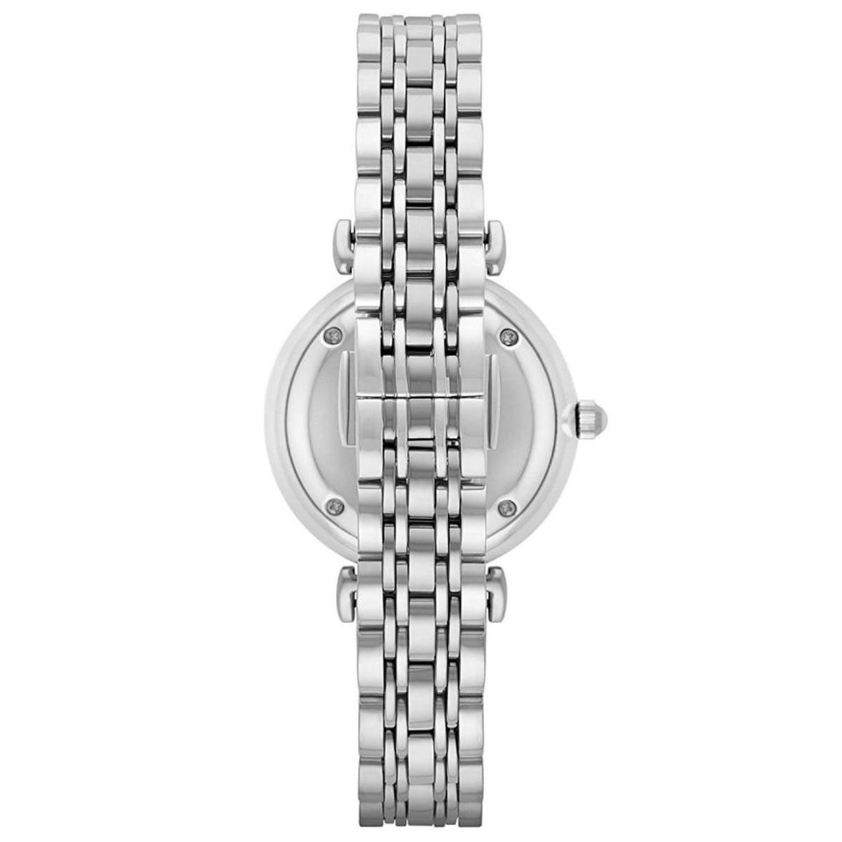 Emporio Armani AR1925 White Dial Stainless Steel Women's Watch - Watch Home™