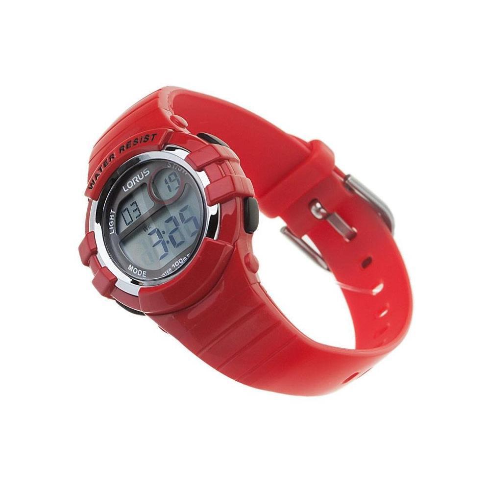Lorus R2399HX9 Red Silicone Strap Child Watch - Watch Home™