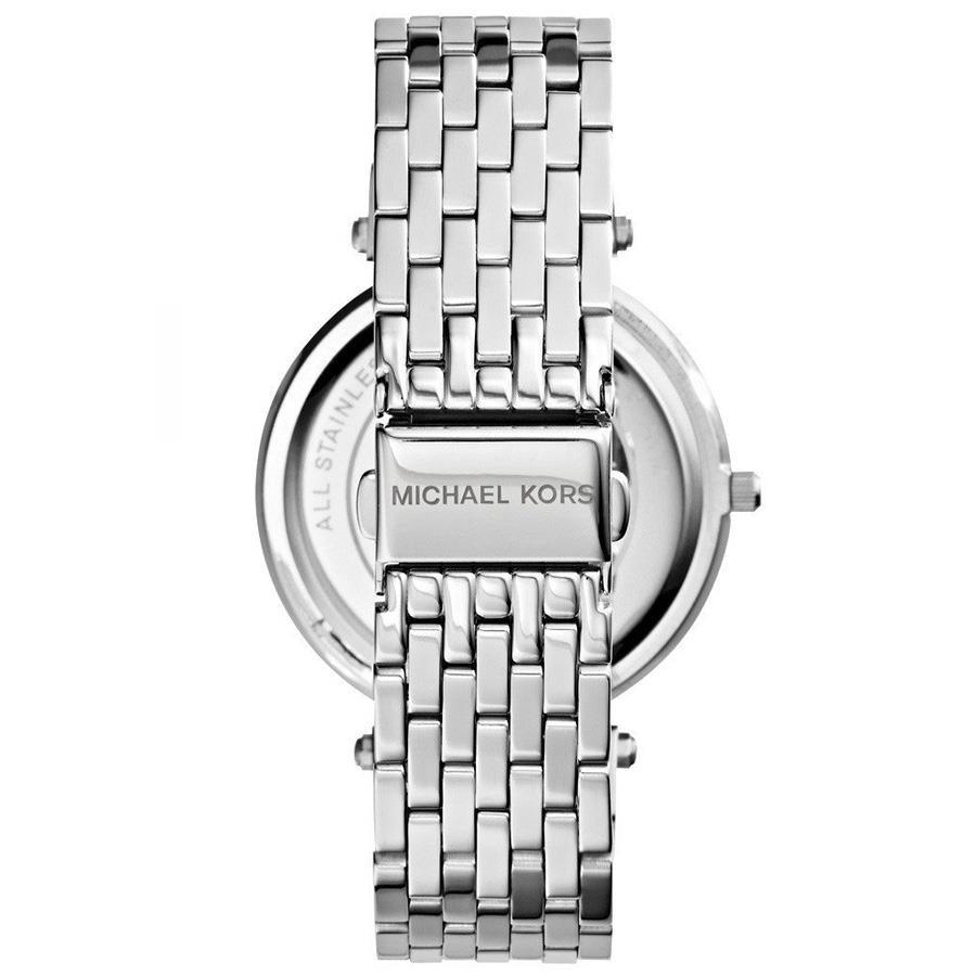 Michael Kors MK3190 Darci Silver Dial Pave Bezel Women's Watch - Watch Home™
