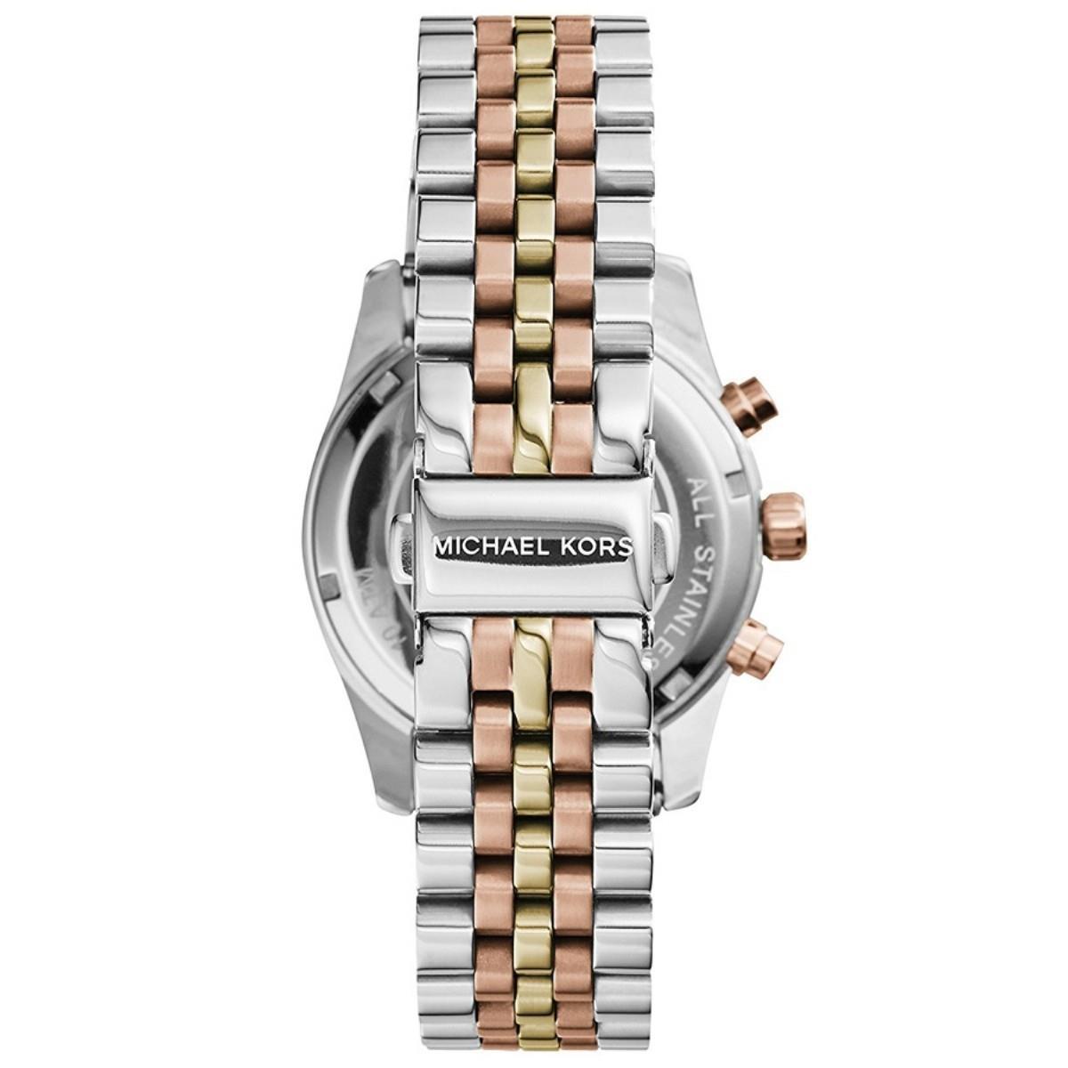 Michael Kors MK5735 Lexington Tri Tone Women's Watch - Watch Home™