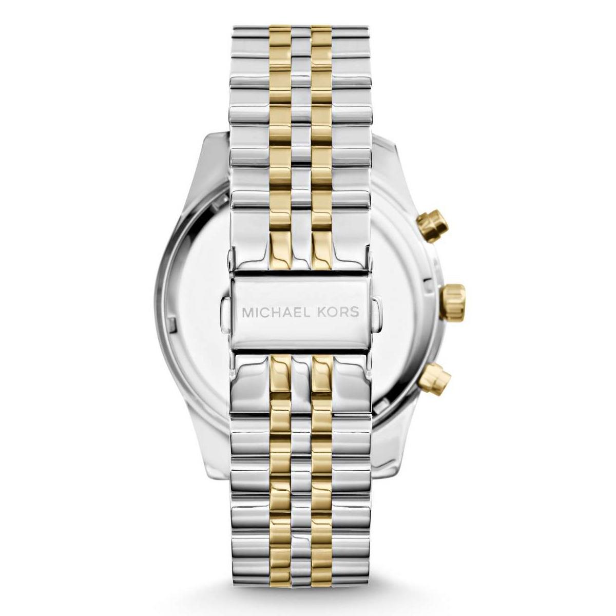Michael Kors MK8344 Lexington Two Tone Gold Wrist Men's Watch
