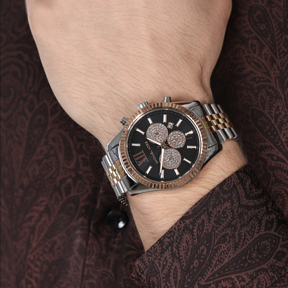 Michael Kors MK8714 Tri Tone Chronograph Men's Watch