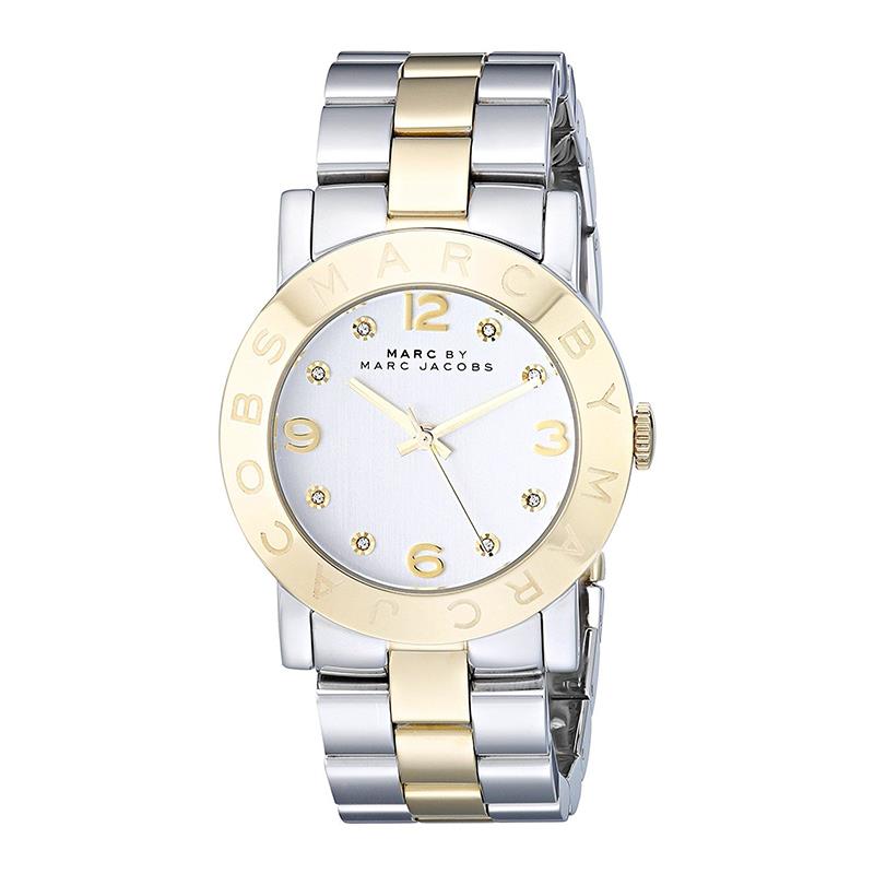 Marc by Marc Jacobs Women's MBM3139 Two-Tone Stainless-Steel Quartz Watch with Silver Dial