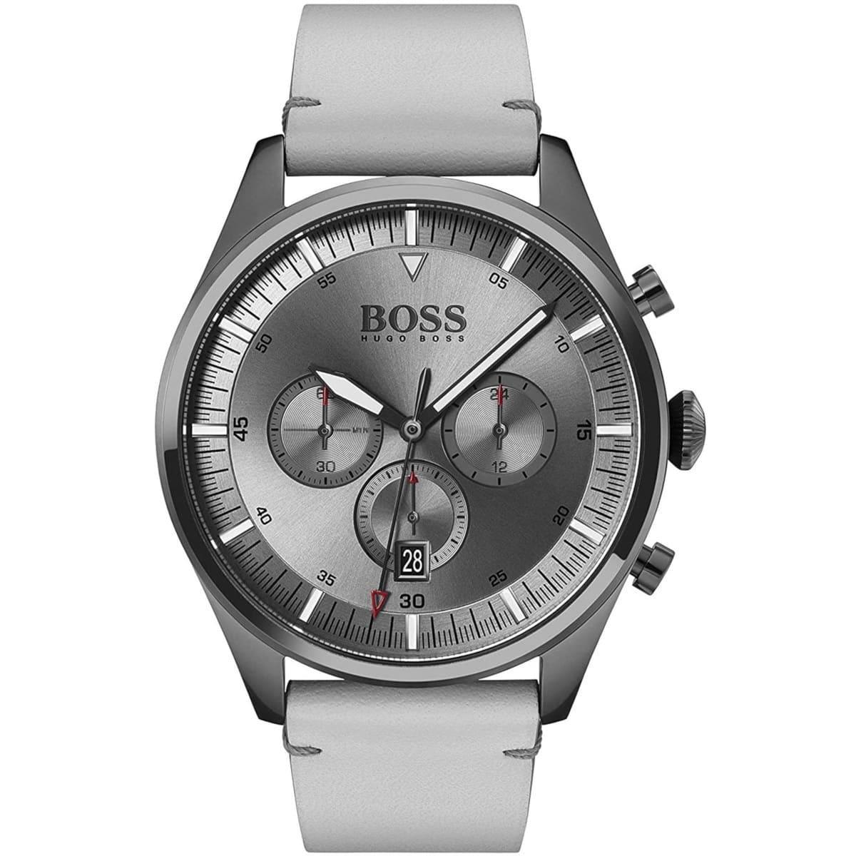 Hugo Boss 1513710 Pioneer Chronograph Grey Mens Watch - Watch Home™