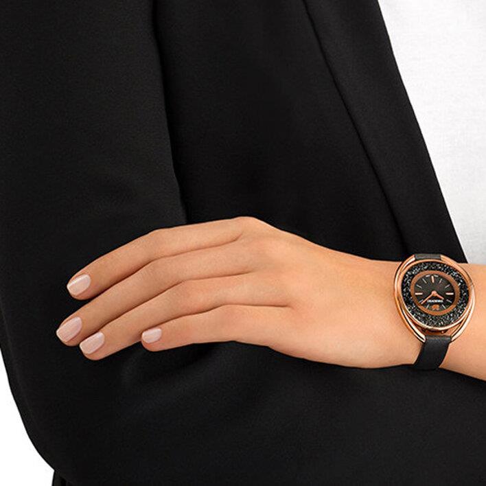 Swarovski 5230943 Crystalline Oval Gray Tone Women's Watch