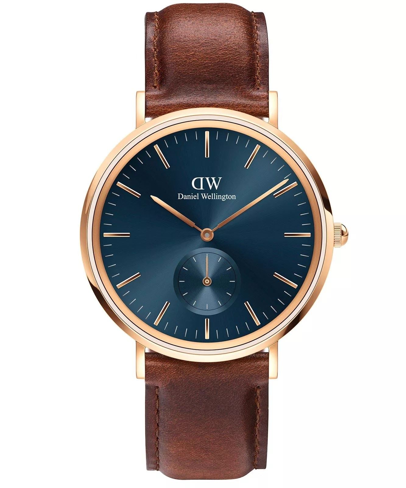 DW00600708 Brown Leather Men's Watch