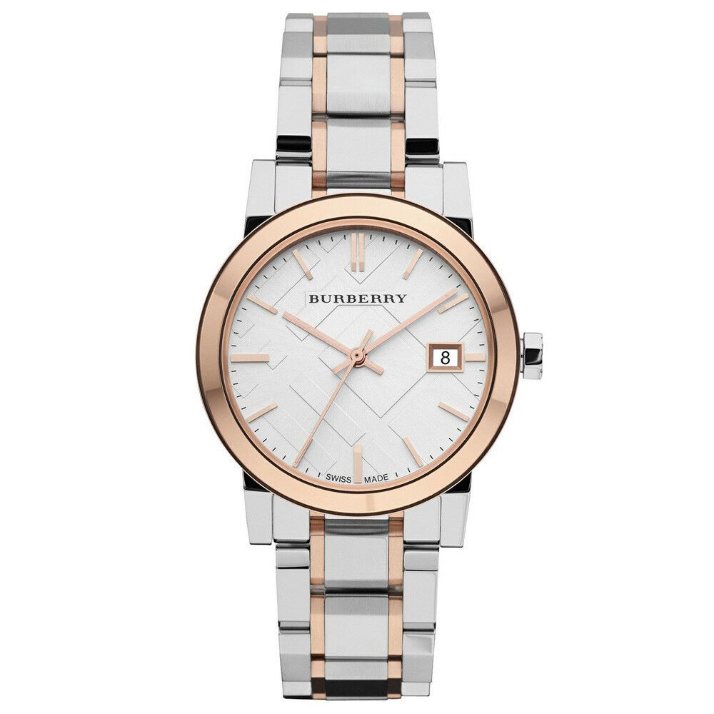 Burberry BU9105 Two Tone Stainless Steel Women's Watch