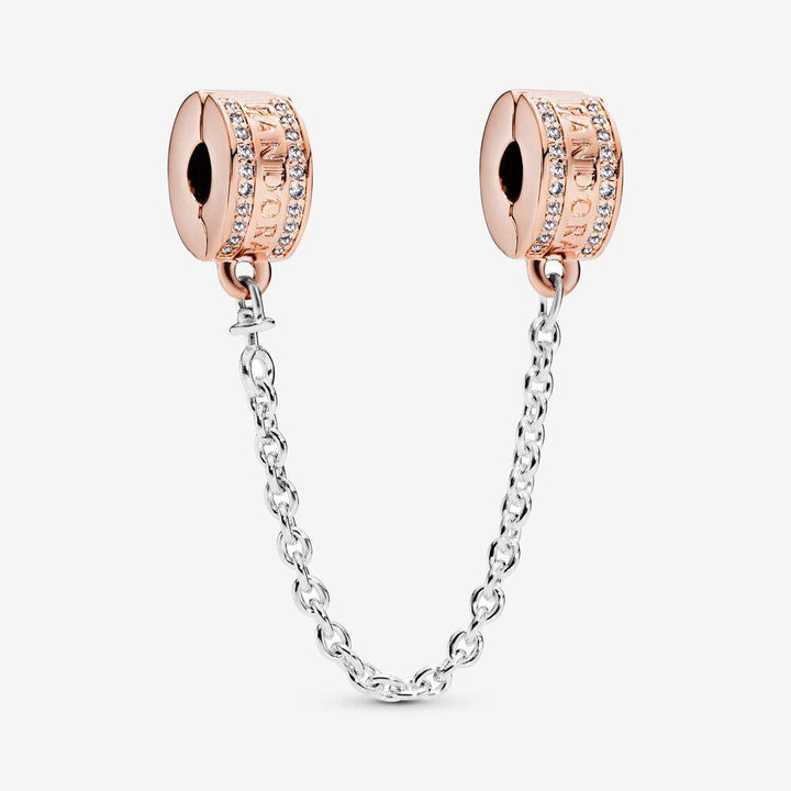 Pandora 782057CZ Logo Safety Chain - Watch Home™
