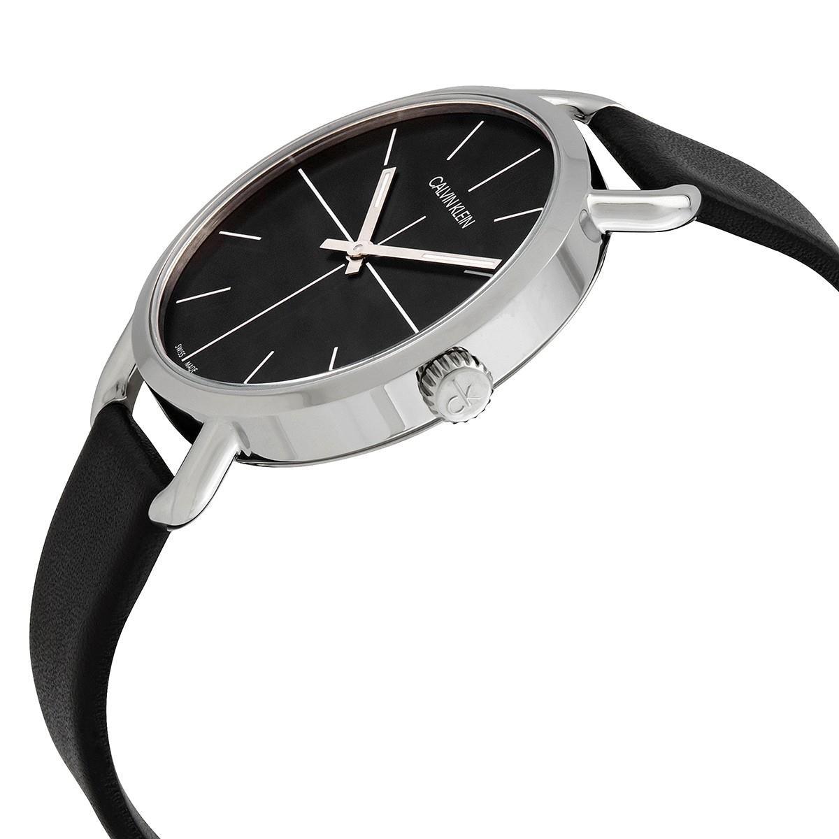 Calvin Klein K7B231CZ Even Quartz Black Dial Women's Watch - Watch Home™