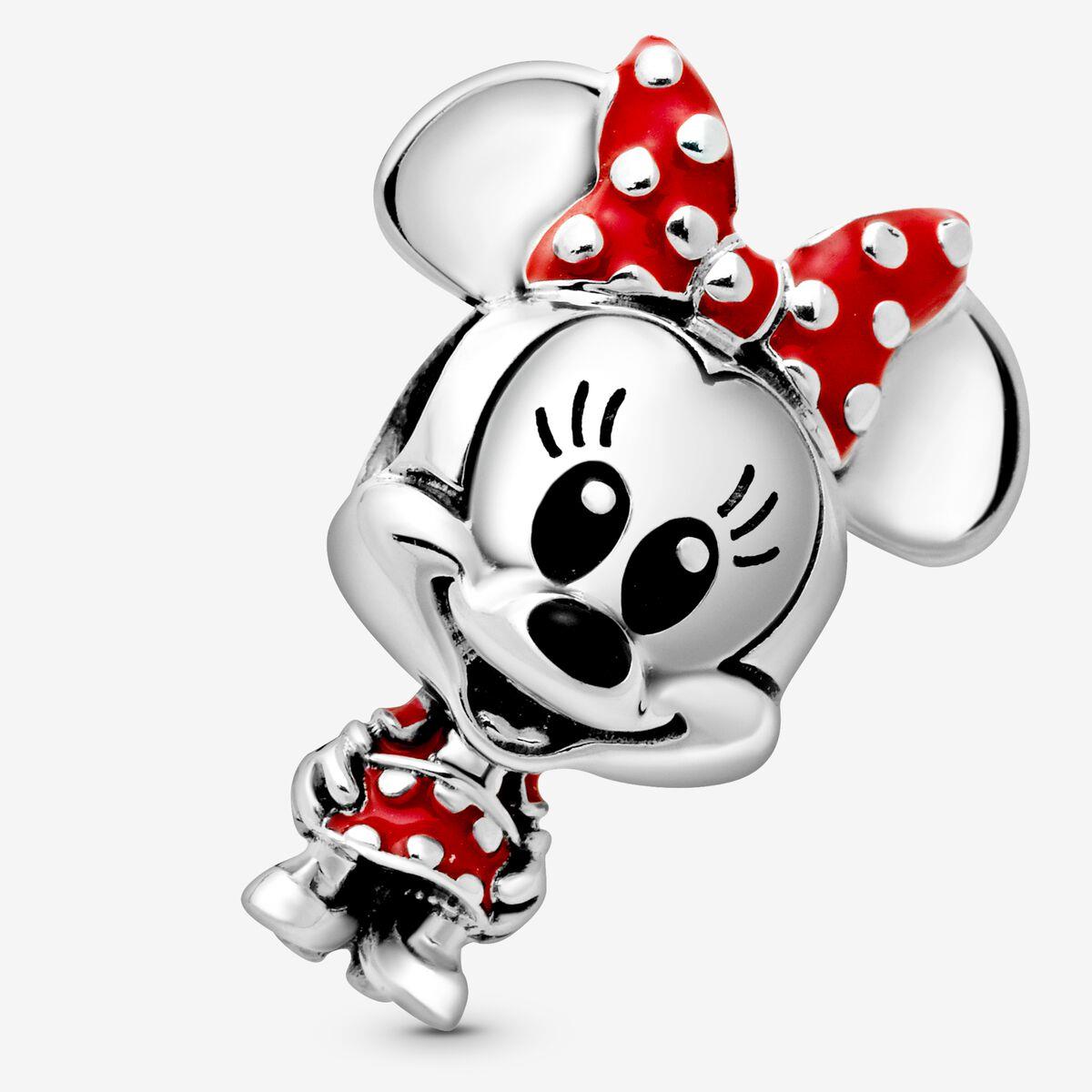 Pandora Disney Minnie Mouse Dotted Dress & Bow Charm