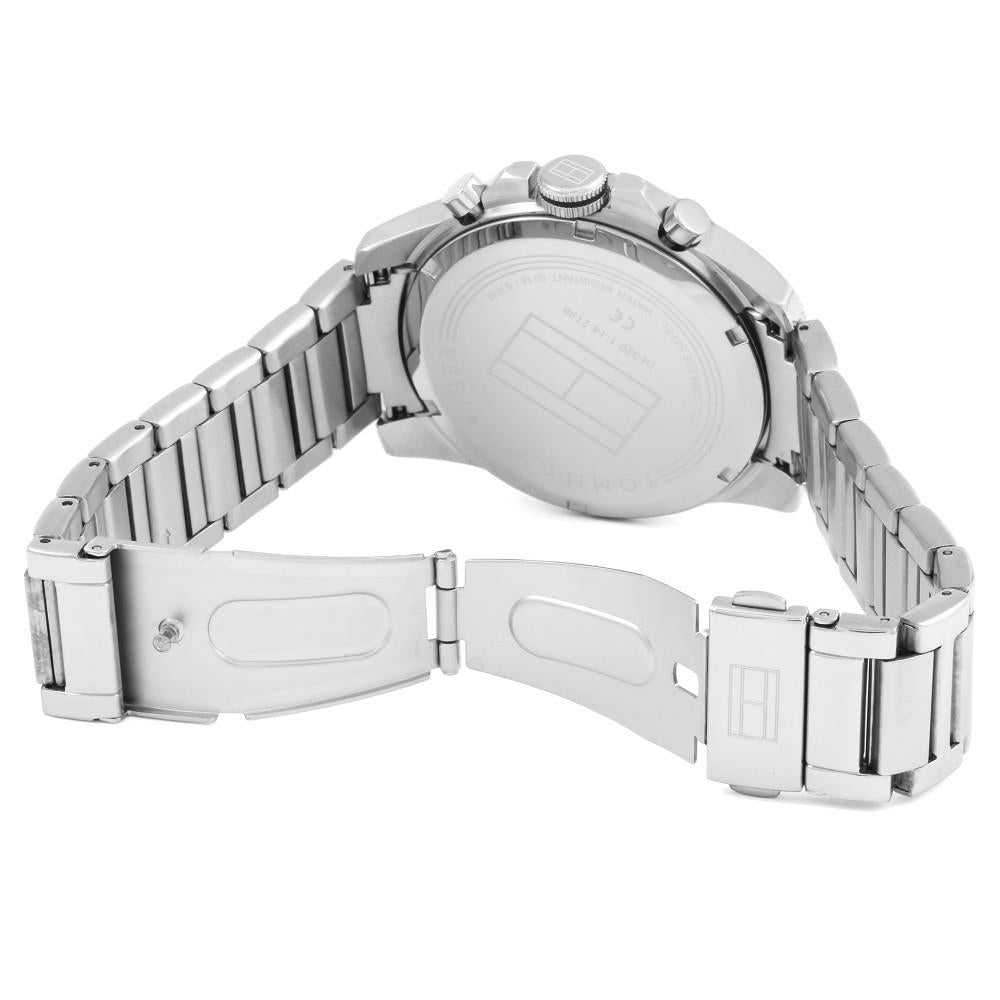 Tommy Hilfiger 1791348 Decker Silver Stainless Steel Men's Watch
