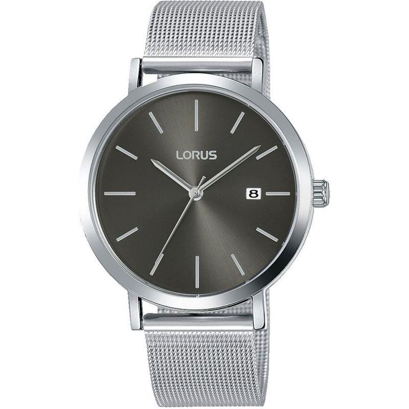 Lorus RH919KX9 Grey Mesh Strap Men's Watch - Watch Home™