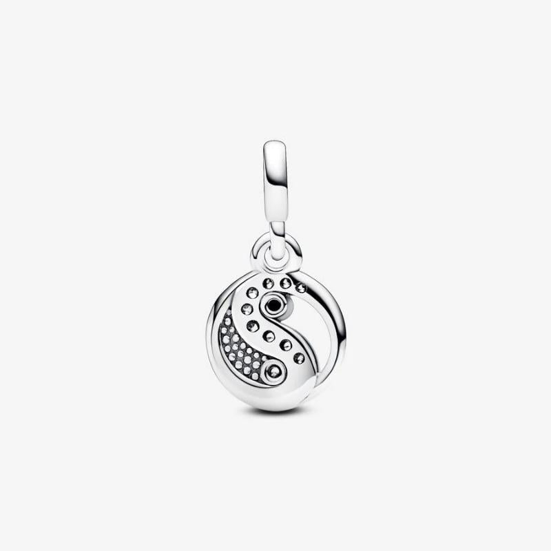 Pandora ME Sparkling Yin & Yang Mini Dangle Charm